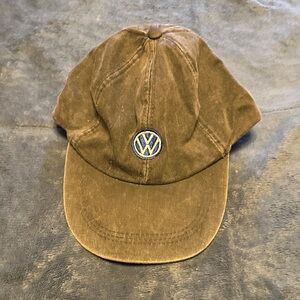 Fahrenheit Brown Cap with VW Logo